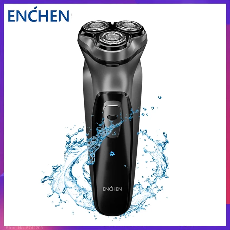 Original ENCHEN Electric Face shaver BlackStone 3D Electric Shaver Men Washable USB Rechargeable Shaving Beard Machine