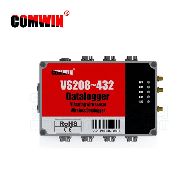 

Multi-channel Vibrating String Sensor Data Acquisition and Transmitter VS208~432 USB 4G MODBUS 232/485