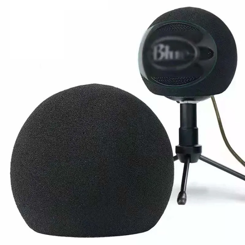 Suitable for Blue snowball-ice microphone sponge cover condenser microphone cover windproof sponge cover