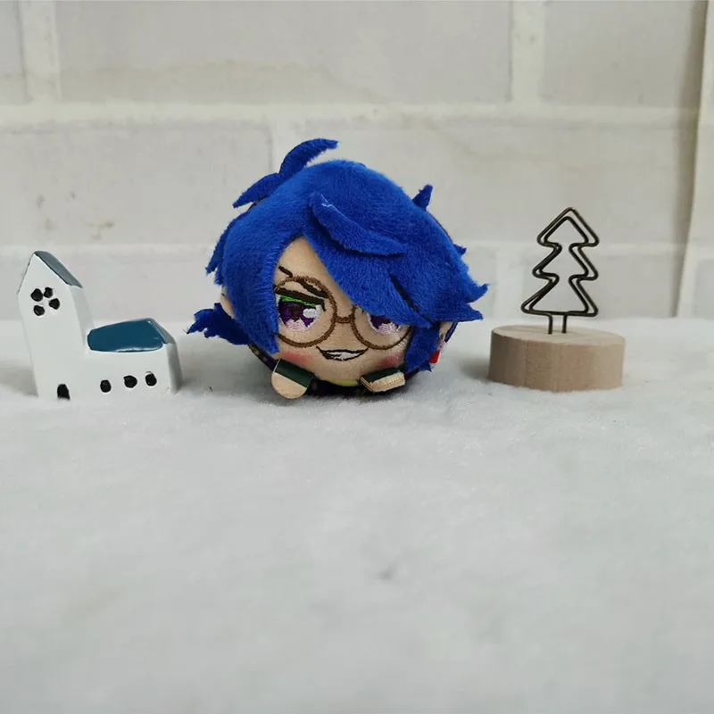 8CM Cartoon Stuffed Toys Anime Hypnosis Mic Division Rap Battle Kawaii Arisugawa Dice Aohitsugi Samatoki Plush Pendant Dolls