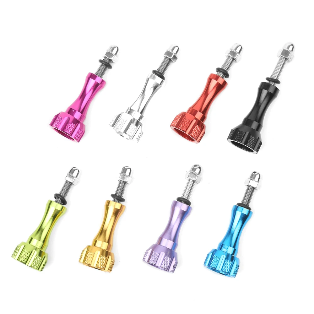 سبائك الألومنيوم الجوز الإبهام برغي جبل ل GoPro بطل فيوجن ماكس شاومي يي لايت 4K SJCAM SJ7 H9 سوني ل الذهاب برو أوسمو ملحق