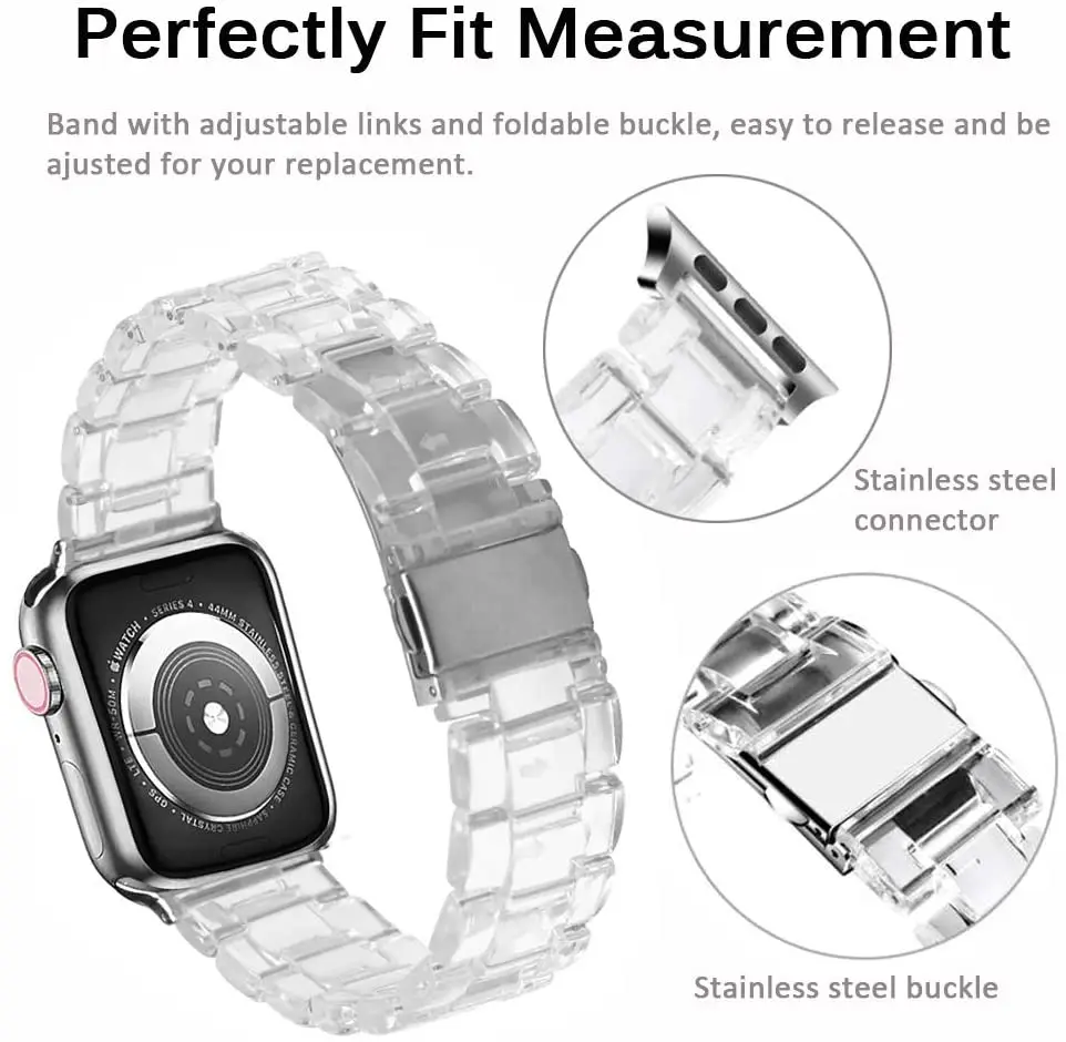 سوار راتينج شفاف للساعة ، سلسلة iWatch 10 SE ، ساعة ذكية فائقة من Apple ، 49 من ، 46 من ، 45 من ، 44 من ، 42 من ، 41 من ، 38 من ، 40 أو