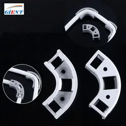 Water Purifier Fittings, PE Pipe Fixed Clamp, 90 Degree Right Angle Pipe, Groove Corner, 1/4 