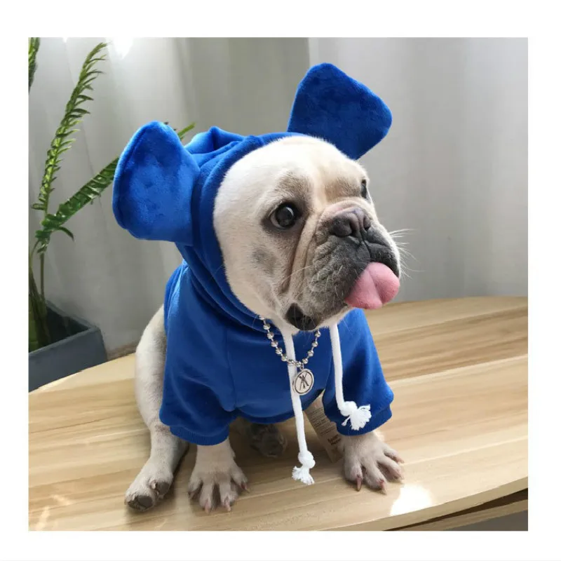 

Luxury Dog Coat Hooded Double-Sided Pleuche Puppy Clothes Winter Thicken Doggie Jacket Parent-Child Wear Outfits For Small Pet