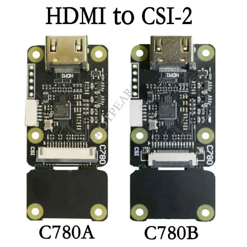 Raspberry Pi Camera HDMI to CSI 4 CSI channels C780 for Raspberry Pi CM4 Support Audio 1080P 60FPS V2 updated Version