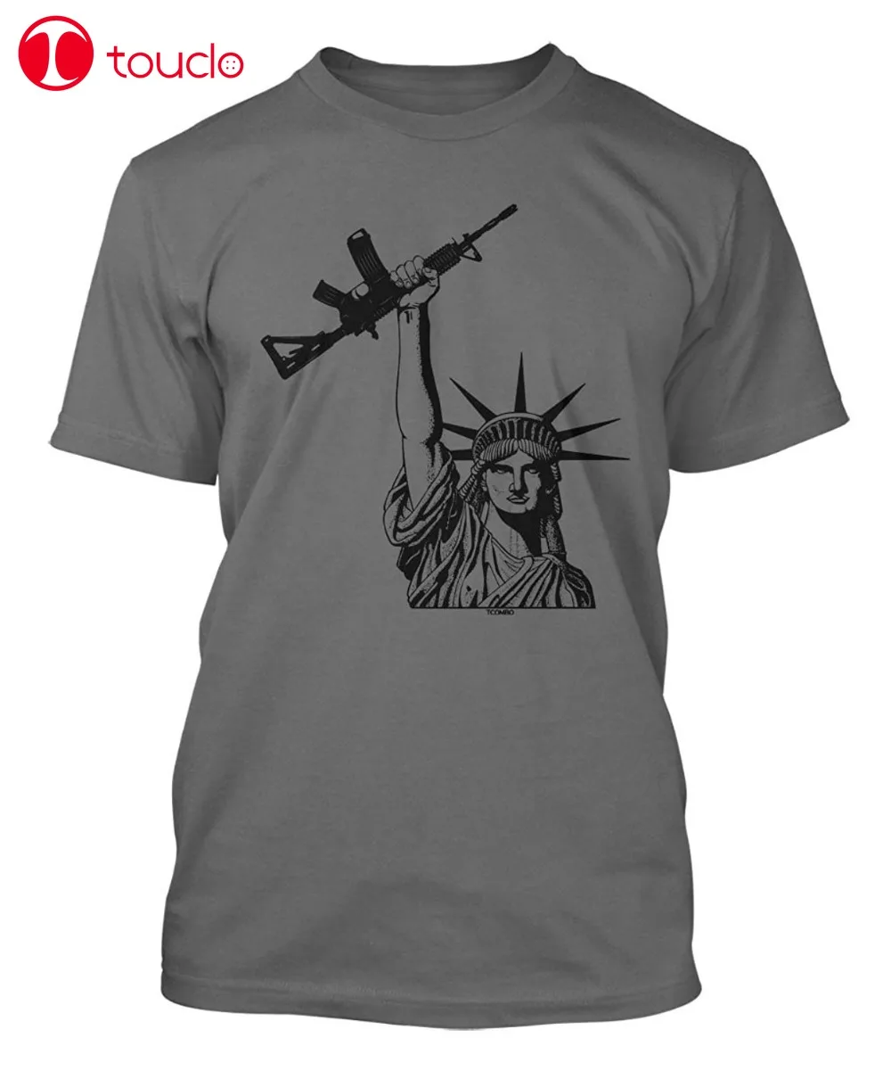 2020 Hot Sale Statue Of Liberty Holding Assault Rifle Men'S T-Shirt Sweatshirt big brother shirt