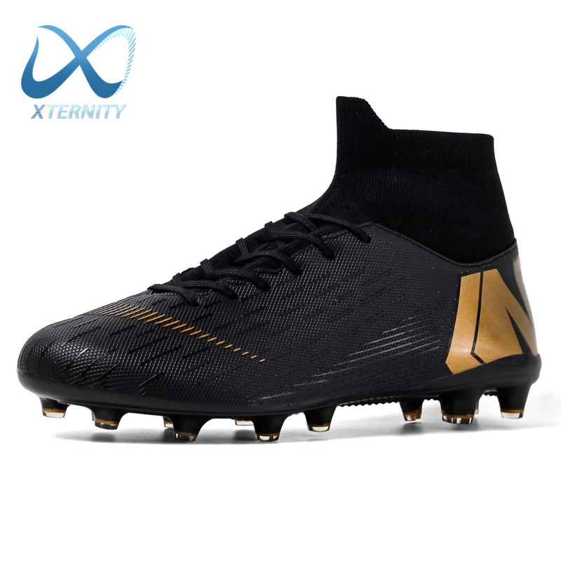 

Hot Style Soccer Shoes Men Outdoor Sport Shoes Boys Athletic AG/TF Soccer Cleats Kid Non-Slip Ultralight Football Boots Sneakers