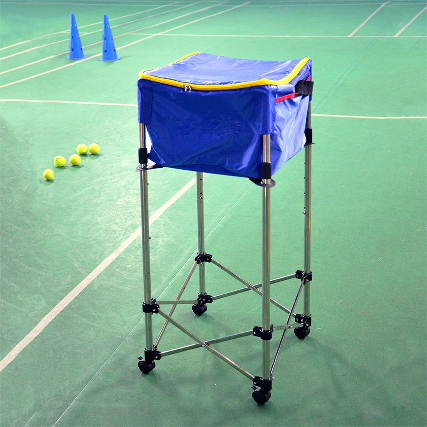 Tennis Training Device Receiving Cart Box Basket Set 160pcs Softball Baseball Moving Multi-ball Storage Basin Retriever