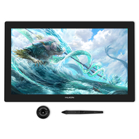 23.8 Inch Graphics Tablet HUION Kamvas Pro 24(4K) 140% sRGB Digital Tablets 3840x2160 Resolution Full HD Screen Drawing Monitor