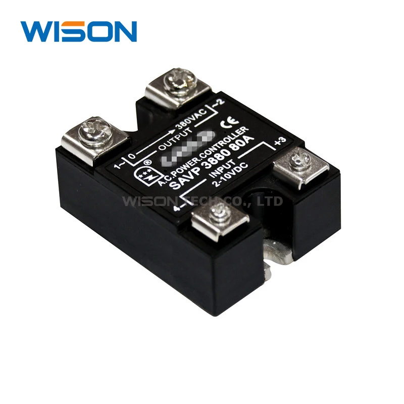 SAVP2225 SAVP3880 SAVP2215 Single-phase AC 2-10VDC 4-20mA voltage regulating module 25A 220V SAVP38100  light speed regulation