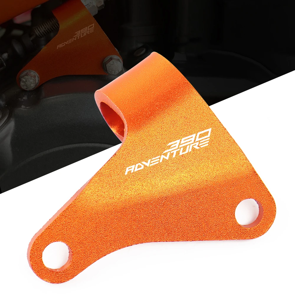 NEUE Schwarz Orange Motor Kupplung Linie Clamp Kabel Halterung Für KTM 390 Abenteuer 2019 2020 2021 390adv 390adventure 390 adv