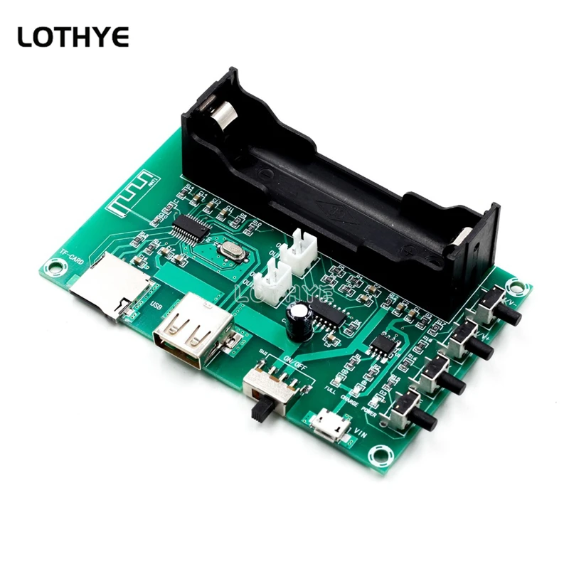 Pam8403 Mini Bluetooth Versterker Audio Board 5W * 2 Lithium Batterij Zangmachine Usb Tf-Kaart Dual Channel Speaker Diy A150