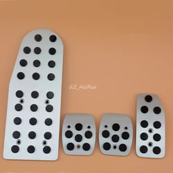 Accessory For Suzuki Swift 2006-2012 New Sport Aluminium AT/MT Fuel Gas Accelerator Brake Foot Rest Pedal Pad Styling Sticker