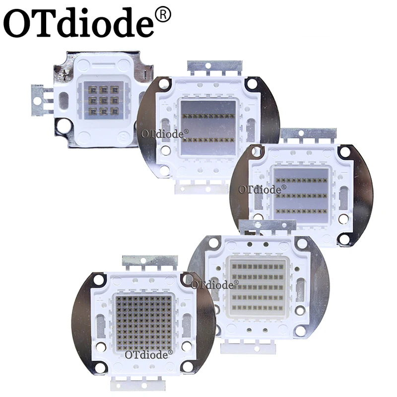 High Power LED Chip 730nm 850nm 940nm IR LED Infrared 1W 3W 5W 10W 20W 30W 50W 100W 850 nm 940 nm Emitter Light Lamp LED Diode