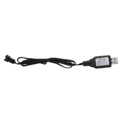 6.4V USB to SM 3-Pin Li-po Battery Charging Cable for RC Toys Drone - Pack of 1