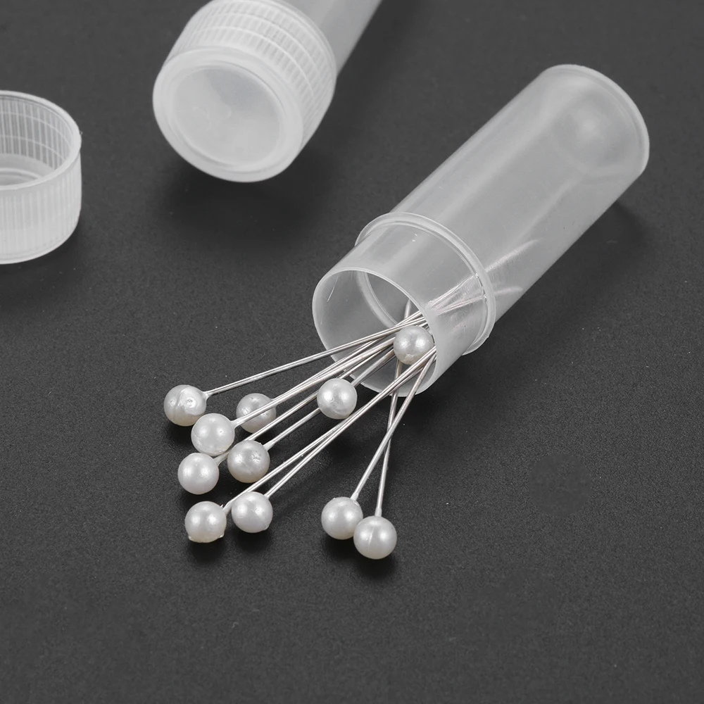 

10PCS/Lot Clear Needles Containers Holder Transparent Plastic Functional Embroidery Felting Bottle Cross-stich Sewing Needle Box