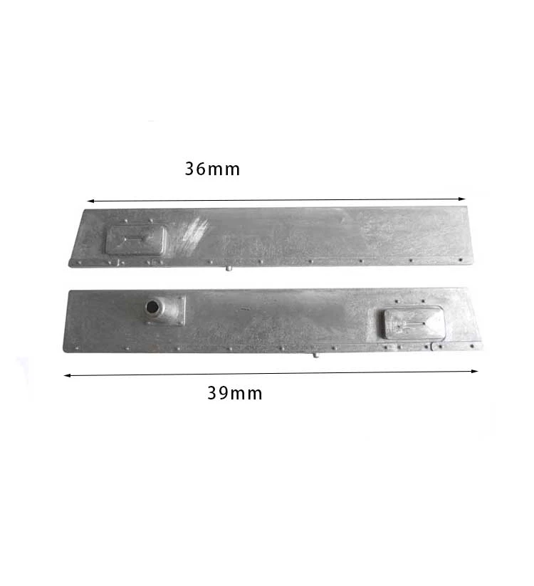 Mato 1/16 left & right side metal plates for Panzer III Panzer IIIH  RC tank metal upgraded parts MT087