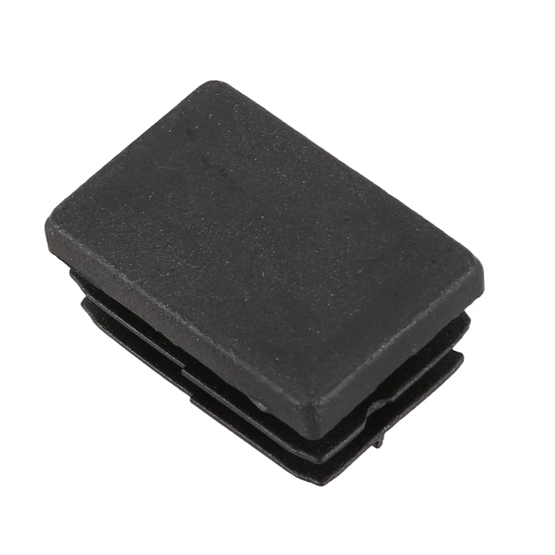 Promozione! 20 pcs di Plastica Rettangolare End Cap 30 millimetri x 20mm Tubo Filettato Tubo di Inserimento piedini In Gomma
