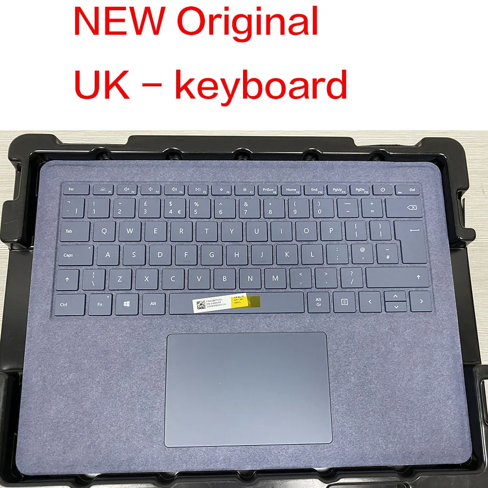 Imagem -02 - para Microsoft Surface Portátil 13.5 Polegada 1867 1868 Teclado Topcase Backlight Trackpad Conjunto Chave Painel