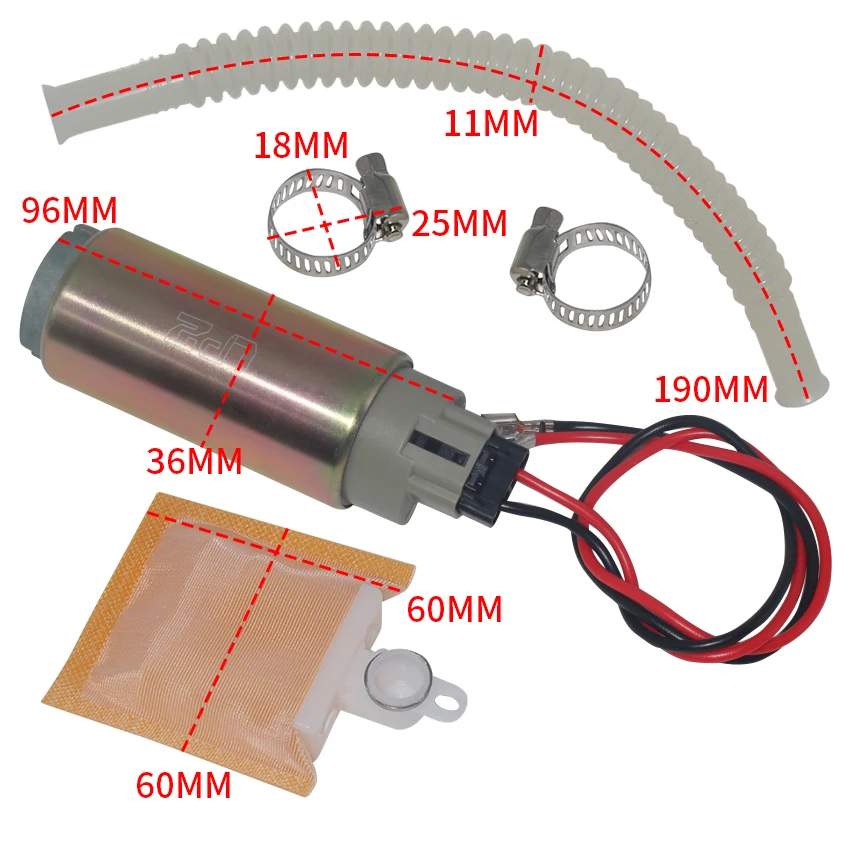 62897-01A 62897-01B Fuel Pump For Harley-Davidson FLHPEI ROAD KING POLICE ESCORT FLSTSI HERITAGE SPRINGER SOFTAIL CLASSIC FXSTSI