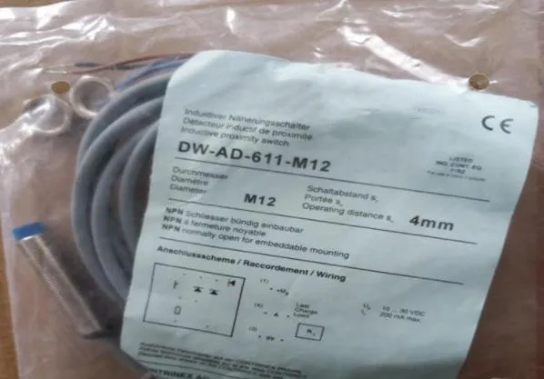 DW-AD-601-M12 DW-AD-621-M12 DW-AD-611-M12  Switch Inductance Sensor High-Quality Contrinex