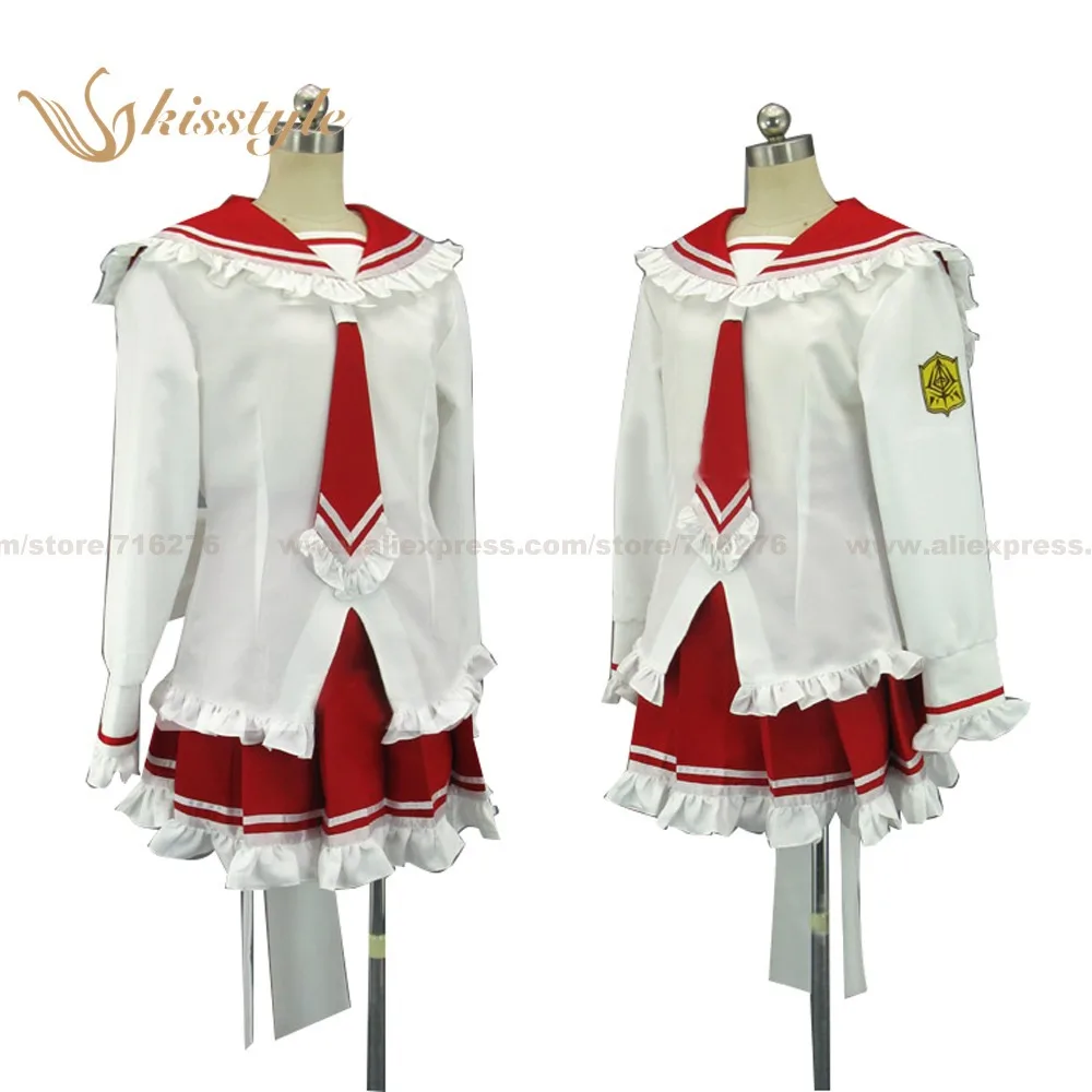 

Kisstyle Fashion Aria The Scarlet Ammo Shirayuki Hotogi Uniform Cosplay Clothing Costume