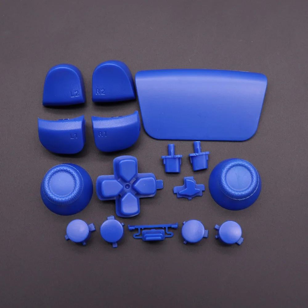 1 مجموعة D-pad R1 L1 R2 L2 الاتجاه مفتاح ABXY أزرار مقبض المقود غطاء قبعات ل بلاي ستيشن 5 PS5 تحكم مجموعة كاملة زر