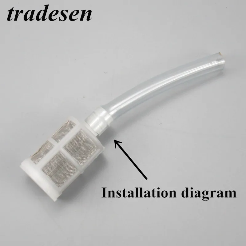 1~3Pcs Garden Fish Tank Filter Aquarium Water Tank Inflow Inlet Stainless Cylinder Filter Mesh Watering Hose Connector
