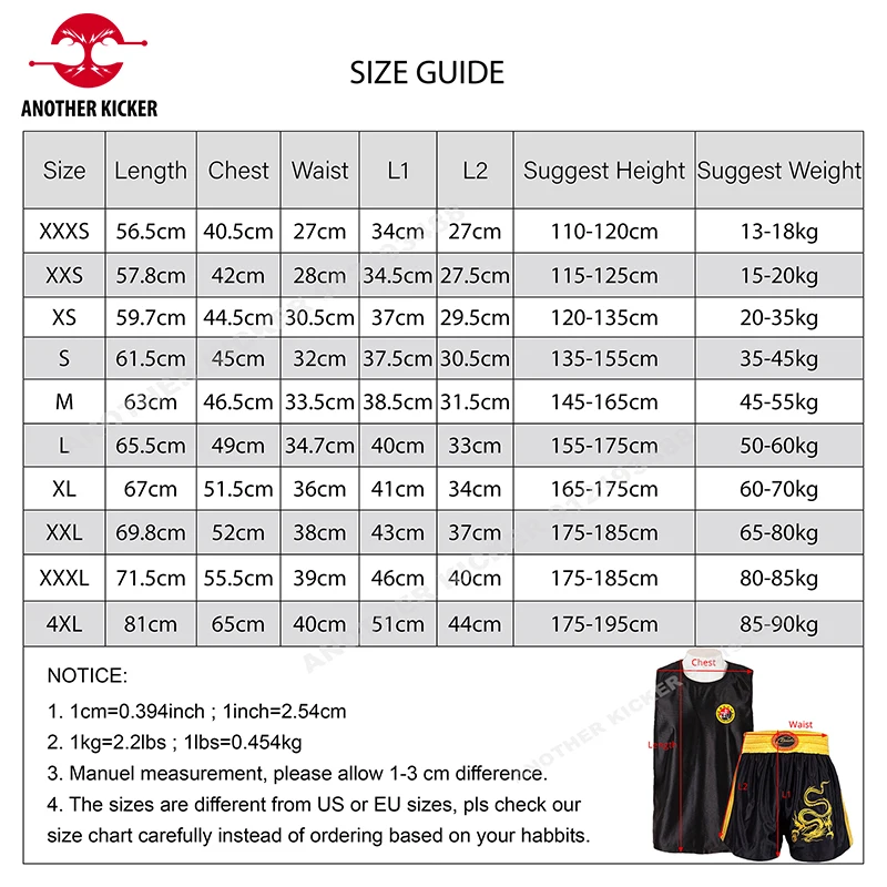 Boxing Shorts Muay Thai Shorts and Shirt Set Men Women Kids Sanda Wushu Wrestling Martial Arts Uniform MMA Kickboxing Fight Wear