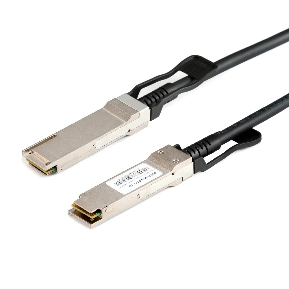 QSFP + 40G Đắc Cáp SFP-8PX 30AWG/28AWG QSFP + Đồng Tốc Độ Cao Máy Chủ Cáp Dữ Liệu Tương Thích với H3C Cisco Huawei