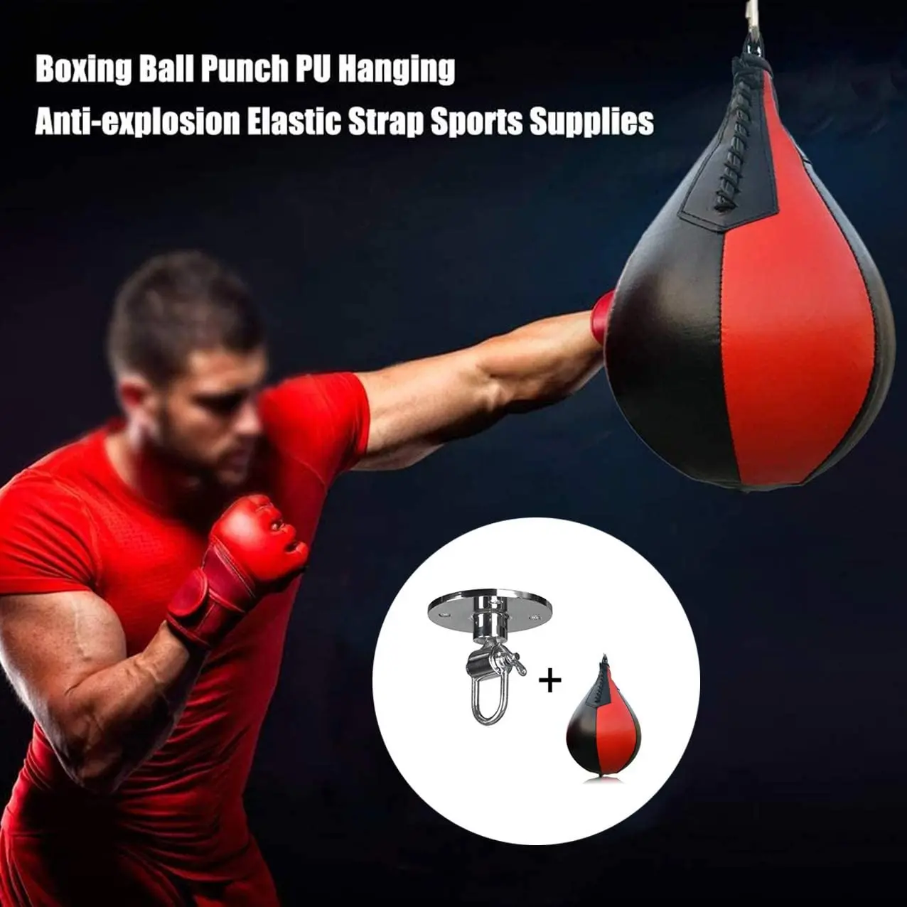 Set di palline da boxe per Fitness professionale Set di palline da boxe Set di Base per sacco da boxe accessori Pera Boxeo strumenti per allenamento