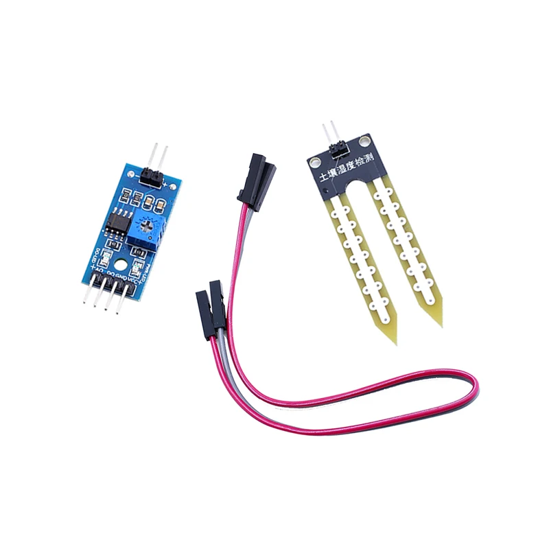 Inteligente Eletrônica Sensor de Umidade do Solo, Detecção Higrômetro, Módulo Sensor de Umidade para Arduino Development Board, DIY Robot, Smart Car
