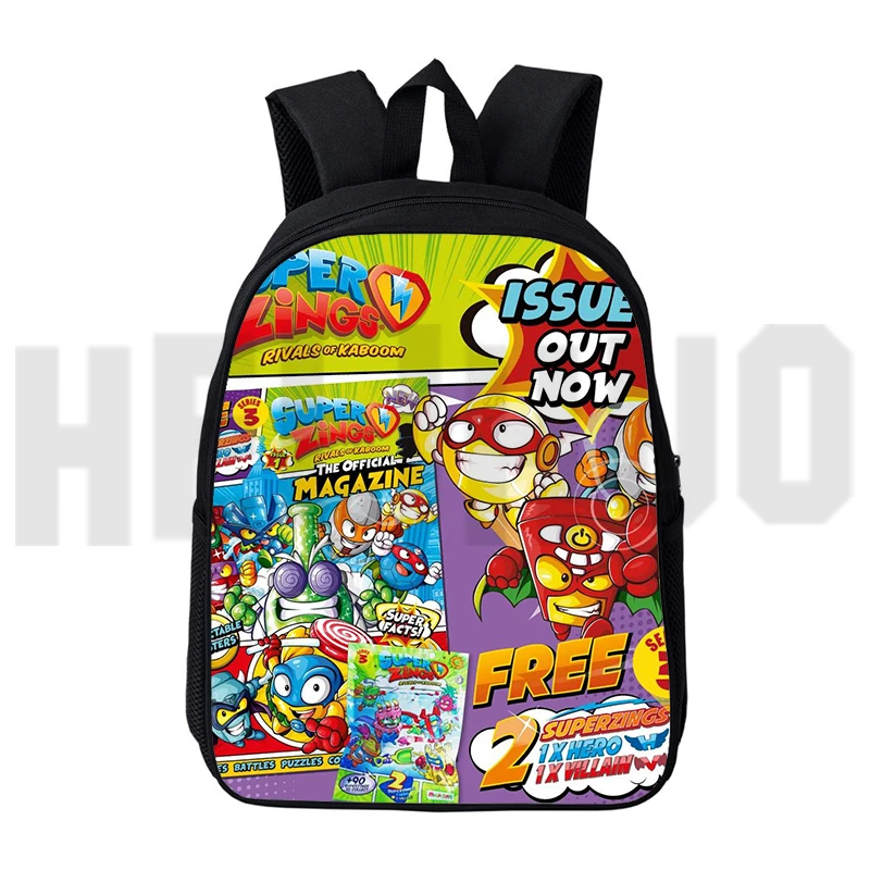 Kids Superthings Power Machines Kindergarten Mini Backpack Toddler Superzings Series 4/5/6 Rucksack Children Cartoon Travel Bags