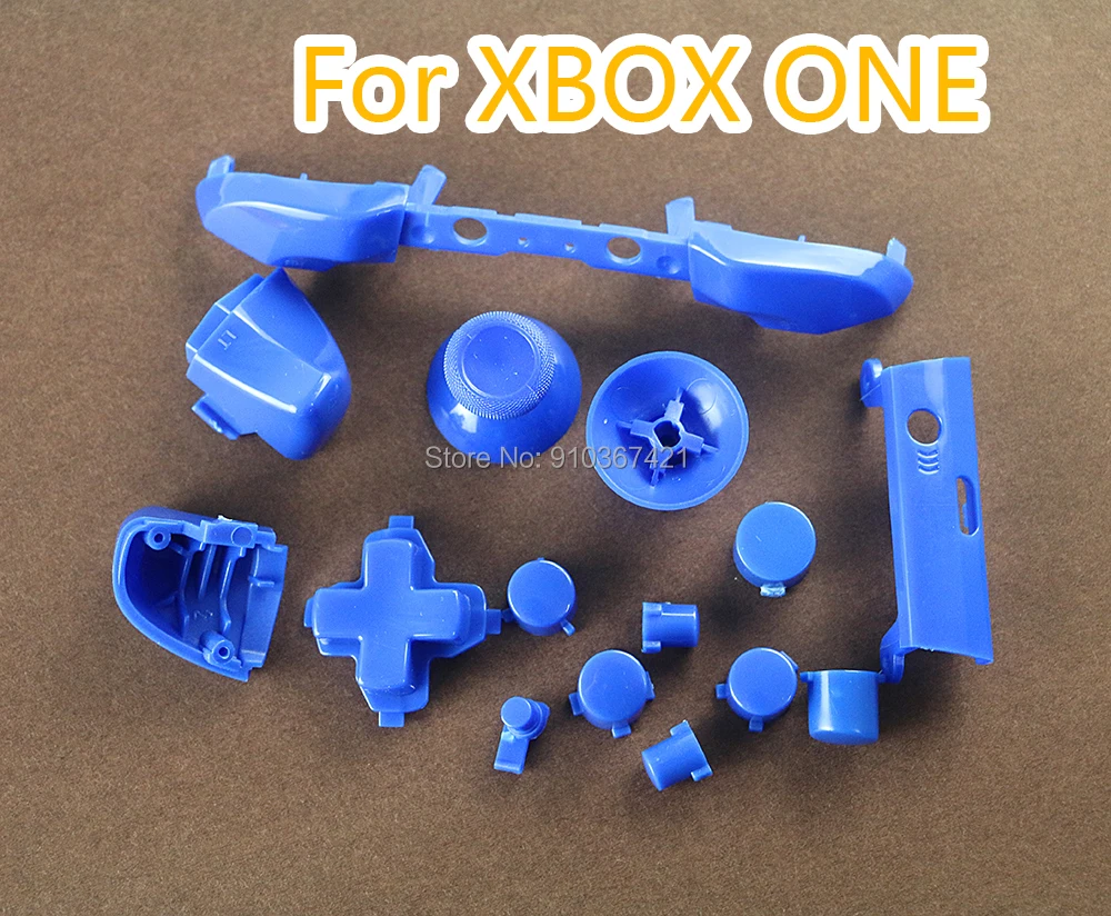 

20sets/lot Replacement For Xbox One S Slim Controller Bumpers Triggers Buttons Dpad LB RB LT RT Mod Kit full set buttons