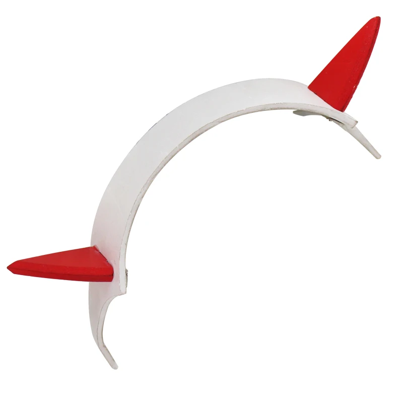 Cosplay DARLING In The FRANXX Zero Two Headwear Horn Hairclip Headband Hairband Cosplay Costume Accessories Props Halloween