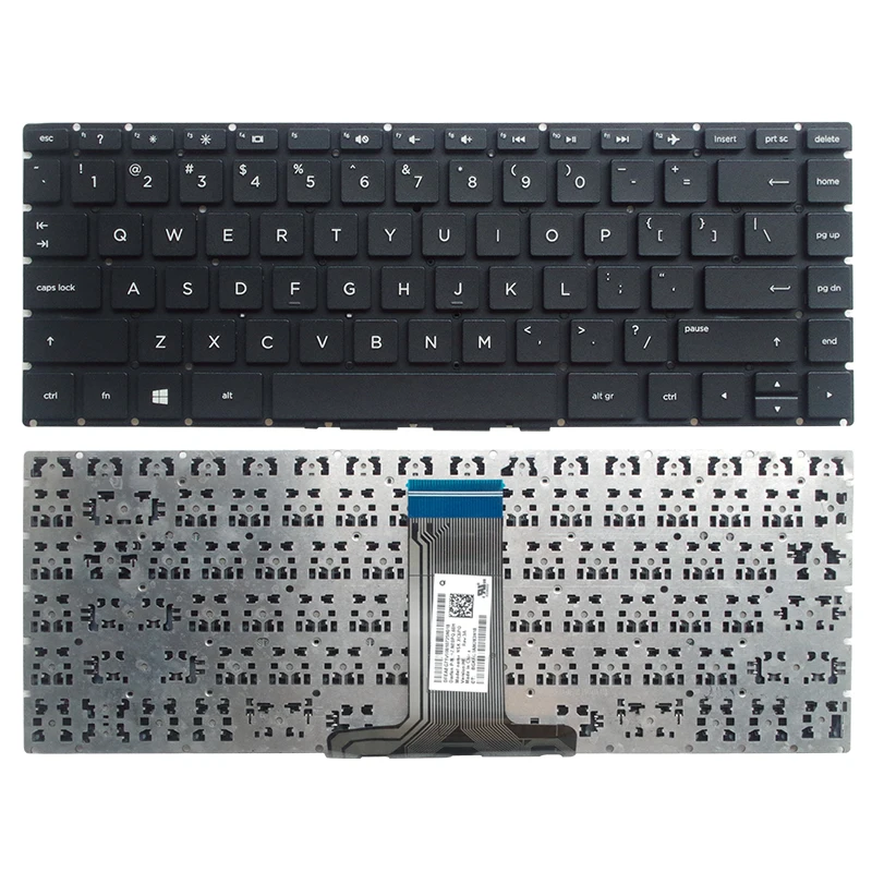 Klawiatura do laptopa HP Pavilion 14-BA/BS/BP 240 246 245 G6 340 348 G7 TPN-W125 C131 Q186 Q187 Q188 Q189 I135 I130 W190 14-BW (wersja amerykańska) — zdjęcie produktu 7