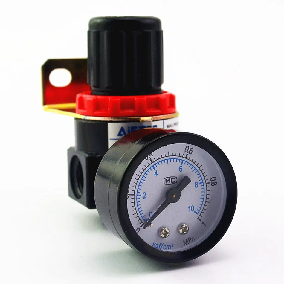 1Pcs Airควบคุมคอมเพรสเซอร์เครื่องวัดความดันบรรเทาควบคุมวาล์วAR2000