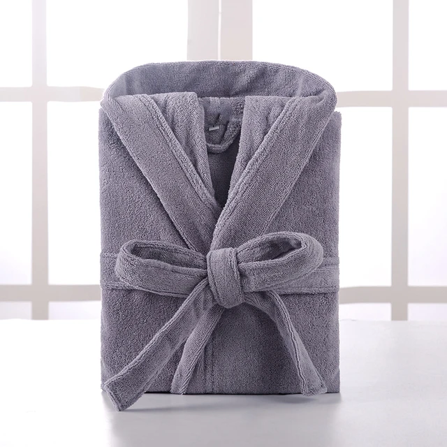 Cotton Sleeping Dressing Gown Men s Cotton Hooded Bathrobe Hooded Bathrobe Men Aliexpress