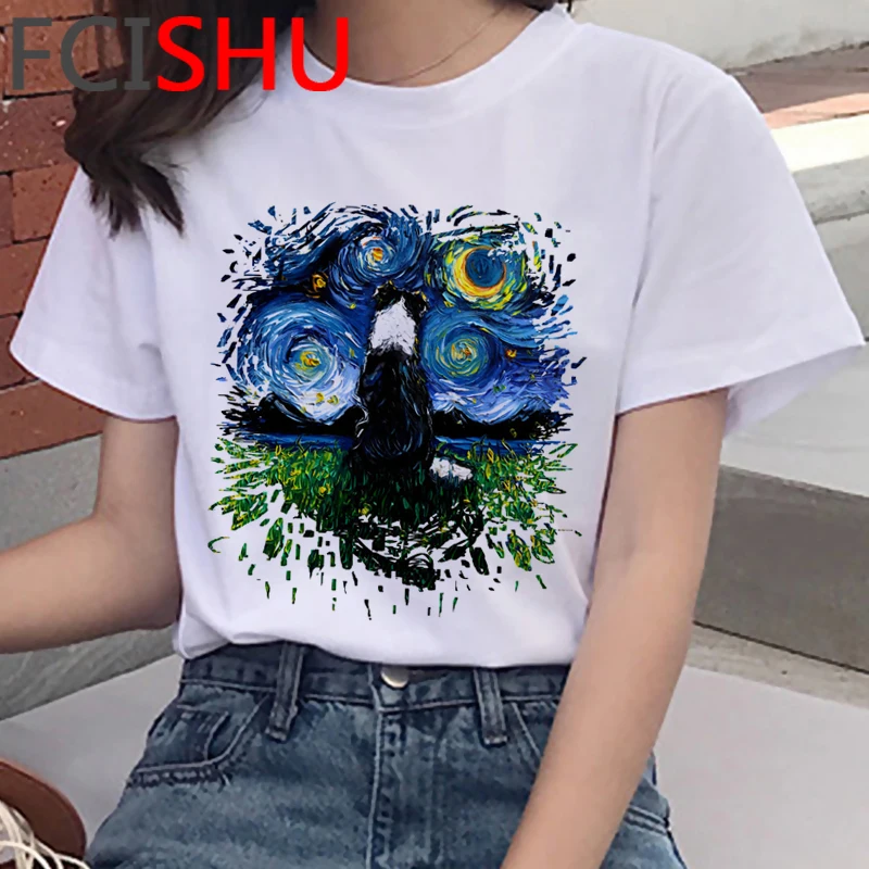 Shiba Inu French Bulldog Border Collie Corgi Pug t shirt summer top female harajuku kawaii tumblr  clothes tumblr