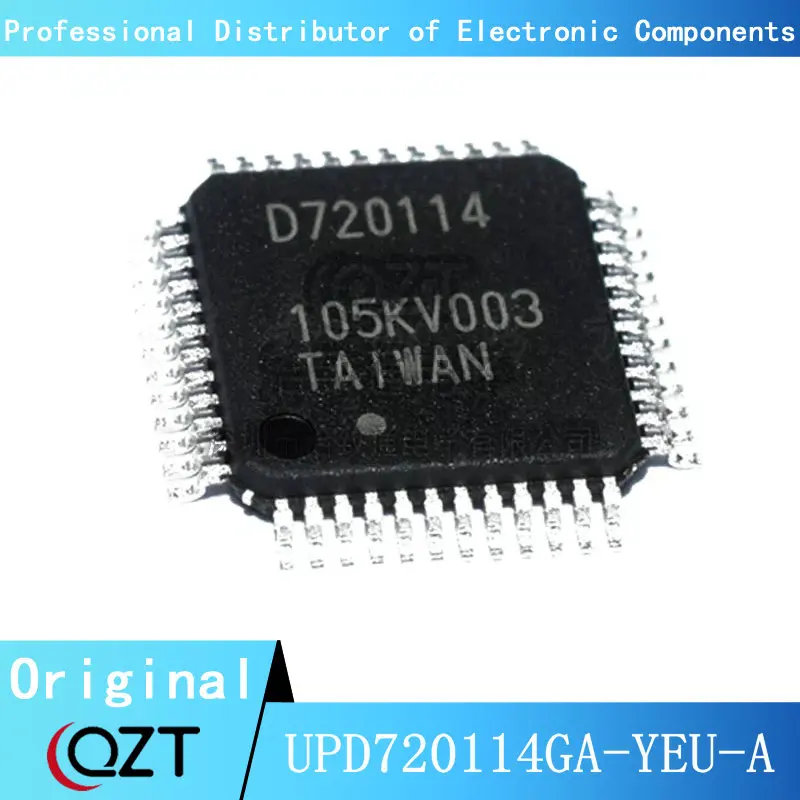 

10pcs/lot UPD720114GA-YEU-A TQFP PD720114 D720114 D720114 TQFP-48 chip New spot