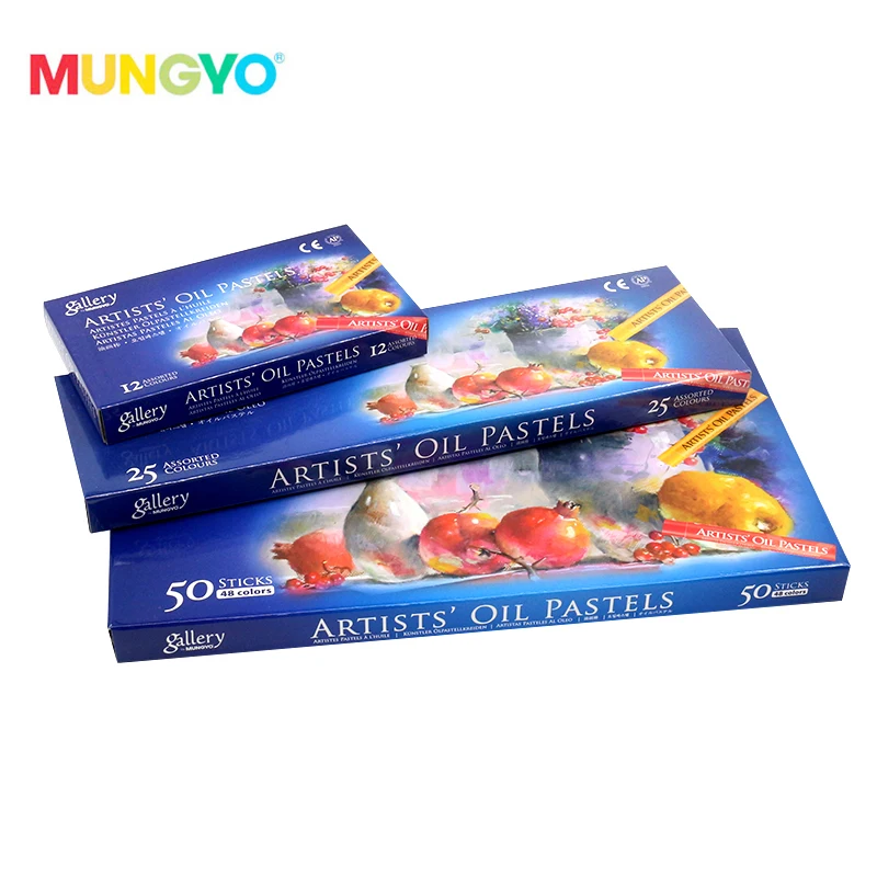 MUNGYO MOPS  Oil pastels 12/25/50 colors