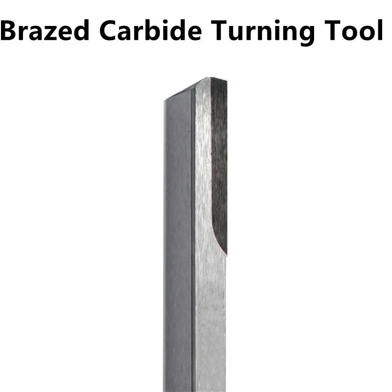 Imagem -03 - Torno de Metal Ponta de Carboneto Cortador de Torneamento Chato Bit Cnc Soldado Tungstênio Liga Dura Conjunto de Ferramentas de Corte Rosca