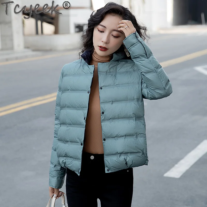 Mantel Wanita Jaket Bawah Perempuan Ultra Ringan Jaket Wanita Musim Gugur Musim Dingin Pakaian 2021 Casaco Feminino Inverno YDRO126319