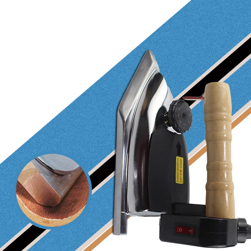 

Wood Veneer Iron With Irregular Shape High Temperature Industrial 1500W Dry Wood Veneer Wet Veneer Iron Furniture Helper Tools