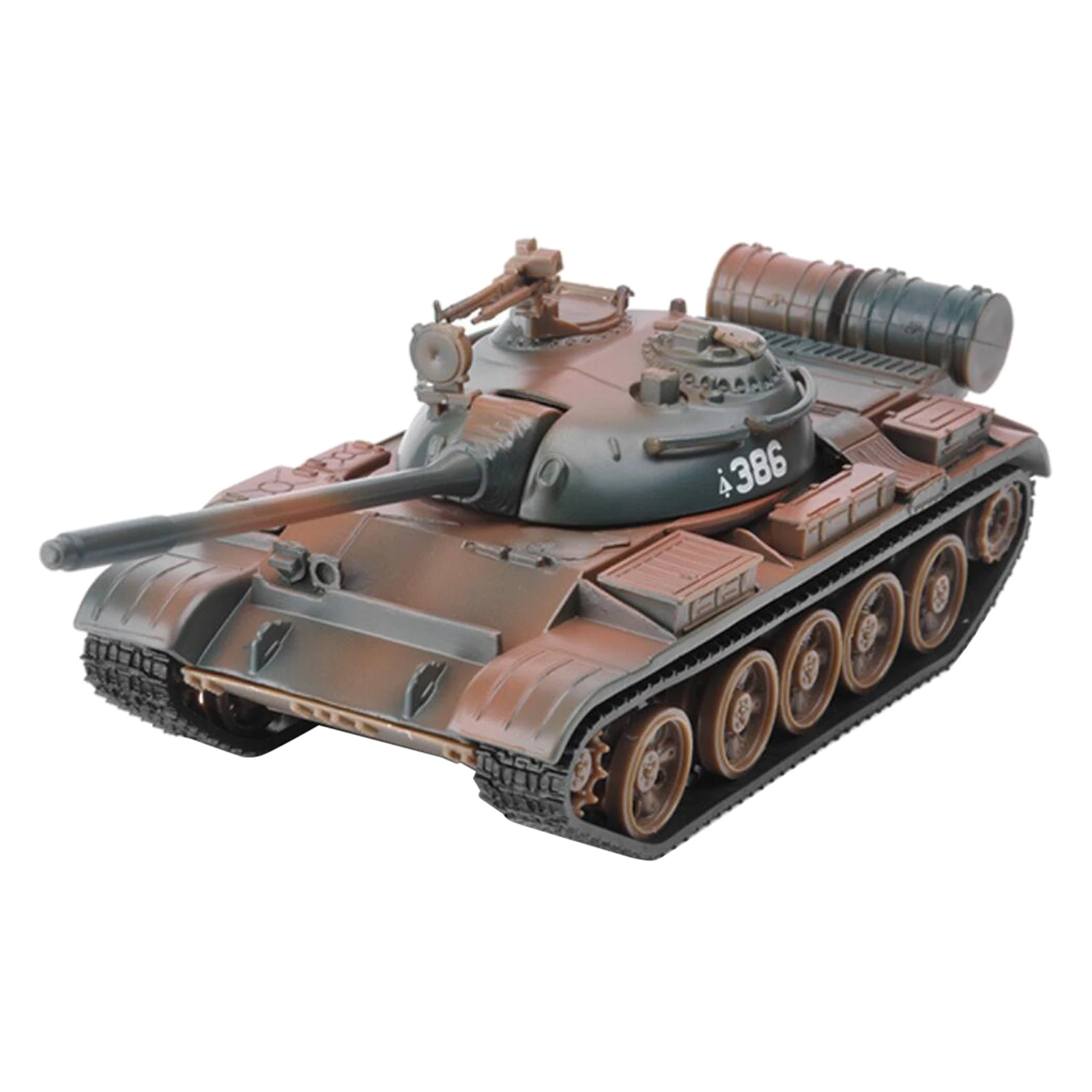 Diecast 1:43 T55 Tank Model Building Kit 3D Puzzles Battle Tank Model Kit DIY Table Decoration