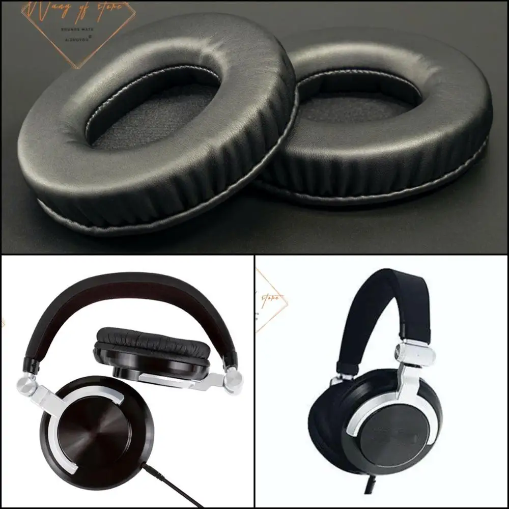 Coussinets d'oreille en cuir souple, mousse, protège-oreilles pour casque Koss Pro DJ200, qualité parfaite, pas Version bon marché