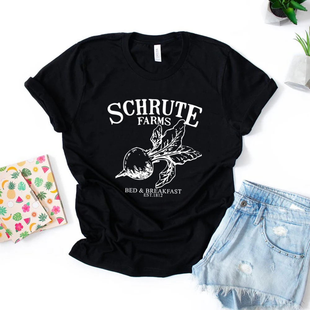 Schrute Farms Shirt Schrute Farms Bed and Breakfast T-shirt Funny Dwight Tee Dwight Office Top