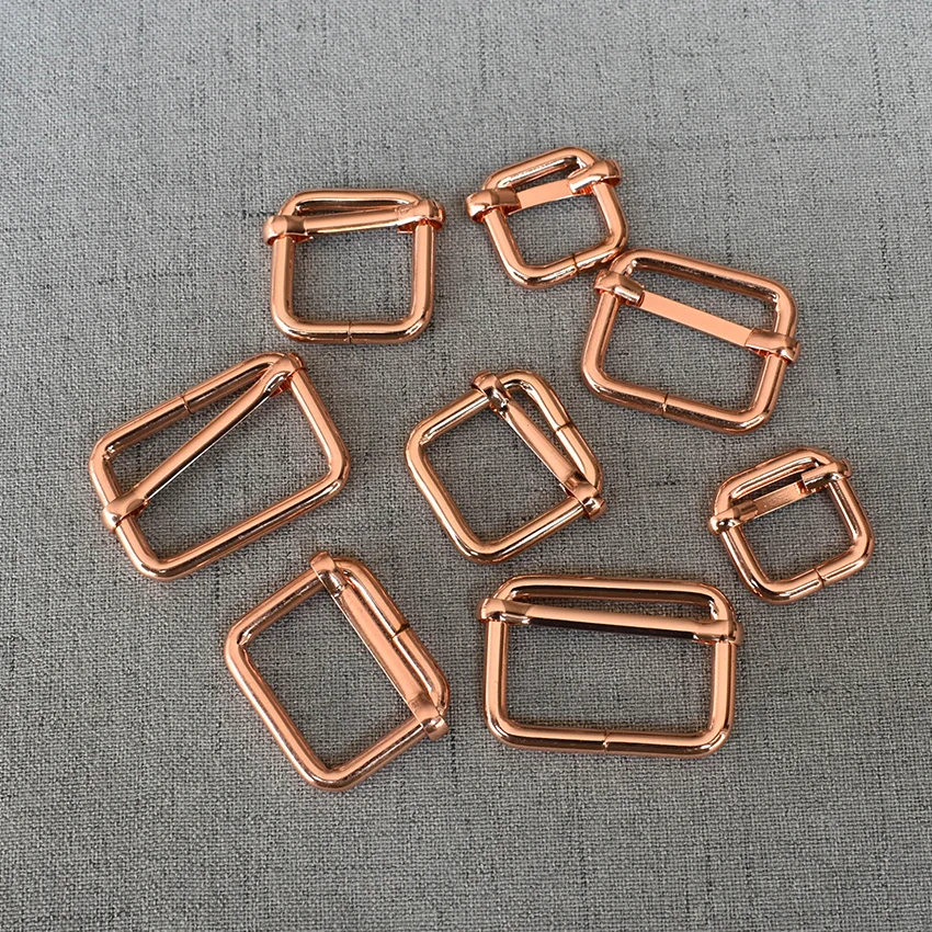 

100 Pcs/Lot 15mm 20mm 25mm 32mm Adjustable Buckle For Bag Webbing Strap Handmade Dog Pet Collar DIY Parts Environmental Fastener