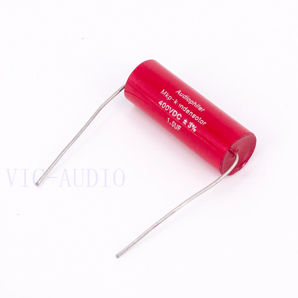 

Audiophiler Mkp Capacitor 1.0uf 400V DC 3% HIFI Fever Electrodeless Capacitor Audio Capacitor Coupling Frequency Dividing 1.0uf