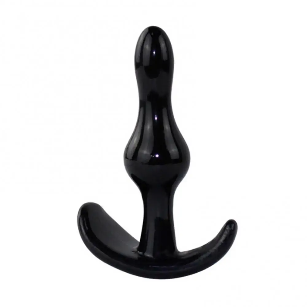 Soft Unisex Anal Plug Sex Toy Silicone Dilator Bead Expansion Stimulator Adult